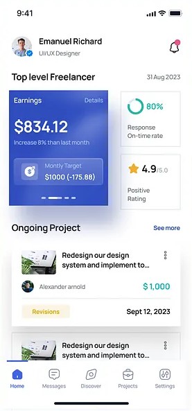 Workana App Screen 2